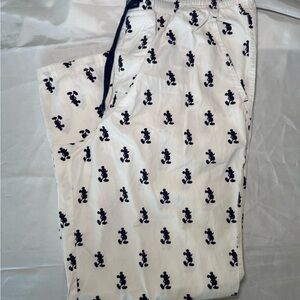 Disney Authentic Unisex Adult Sleep Pants Mickey Pattern